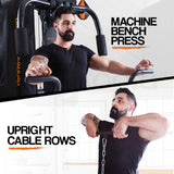 Proflex Bench Press Pull Downs Boxing Multi Station Home Gym- M9000