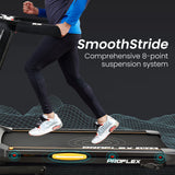 PROFLEX TRX4 Electric Treadmill, Medium Size, Foldable, Suspension, Bluetooth, USB/MP3, Pulse Sensors, Fitness Tracker - Extra Image