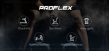 PROFLEX Electric Compact Foldable Treadmill with Bluetooth Speakers, Digital Device Stand