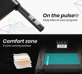 PROFLEX Electric Treadmill Compact Foldable with Bluetooth Speakers, Digital Device Stand - Extra Image