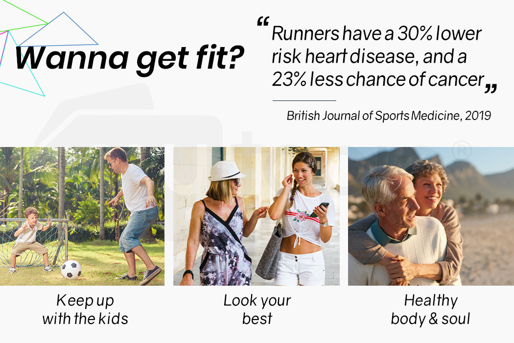 PROFLEX Electric Treadmill Compact Foldable with Bluetooth Speakers, Digital Device Stand