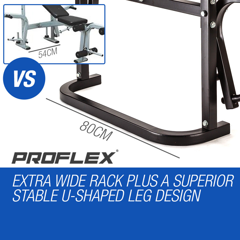 PROFLEX 7 in 1 Weight Bench Multi Station Home Gym- B300