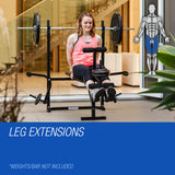 PROFLEX 7 in 1 Weight Bench Multi Station Home Gym- B300