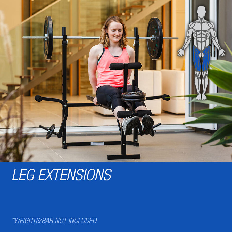 PROFLEX 7 in 1 Weight Bench Multi Station Home Gym- B300