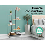 Artiss Plant Stand 6 Tier Metal Zigzag Flower Pot Shelf - Rear View