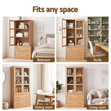 Artiss Buffet Sideboard Cabinet 180cm Hutch Storage Kitchen Drawer Door Wood - Extra Image