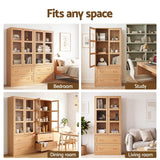Artiss Buffet Sideboard Cabinets X2 180cm Hutch Storage Kitchen Drawer Door Wood - Extra Image