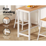 Artiss Ari Bar Table 108CM Rectangular - 45-Degree Angle