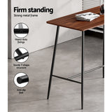 Artiss Halle Bar Table 120CM Rectangular - Rear View