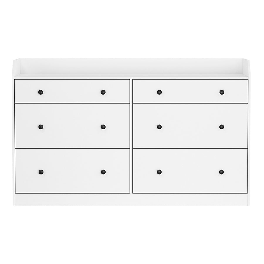 Artiss 6 Chest of Drawers - PETE White, image 5