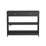 Artiss Console Table 3-tier USB Outlets - 45-Degree Angle
