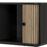 Artiss Entertainment Unit TV Cabinet 150CM Black Boris - Top-Down View