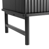 Artiss TV Cabinet Entertainment Unit Stand Storage 140CM - Rear View