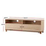 Artiss TV Cabinet Entertainment Unit Stand 150CM - Top-Down View