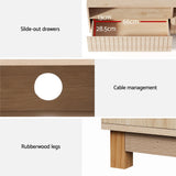 Artiss TV Cabinet Entertainment Unit Stand 150CM - Close-Up Angle