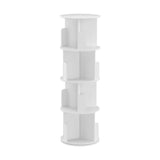 Artiss Bookshelf 4 Tiers EDIE White - 45-Degree Angle