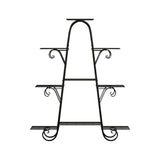 Artiss Plant Stand 9 Tier Metal Flower Pot Shelf Black
