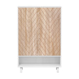 Artiss Shoe Rack Cabinet 24 Pairs 6-tier White - 45-Degree Angle