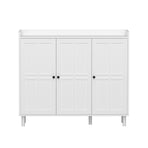 Artiss Shoe Rack Cabinet Storage Cupboard Adjustable Shelf White