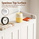 Artiss Shoe Rack Cabinet Storage Cupboard Adjustable Shelf White - Extra Image