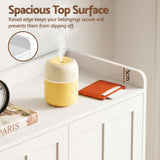 Artiss Shoe Rack Cabinet Storage Cupboard 3 Adjustable Shelves White - Close-Up Angle