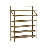 Artiss Shoe Rack 6-tier 18 Pairs Foldable - Side View