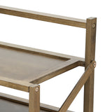 Artiss Shoe Rack 6-tier 18 Pairs Foldable - Rear View