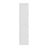 Artiss Buffet Sideboard Cupboard Cabinet White - Rear View