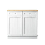 Artiss Buffet Sideboard Cabinet Kitchen Tilt Out Bin Holder Storage Cupboard