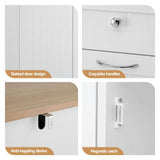 Artiss Buffet Sideboard Cabinet Kitchen Tilt Out Bin Holder Storage Cupboard - Low Angle
