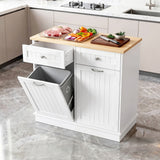 Artiss Buffet Sideboard Cabinet Kitchen Tilt Out Bin Holder Storage Cupboard - Extra Image