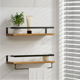 Artiss Floating Wall Shelf Set of 2 - Low Angle
