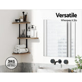 Artiss Floating Wall Shelf 3-Tier - 45-Degree Angle