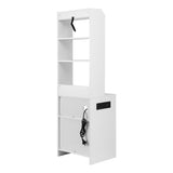 Artiss Bedside Table Nightstand Charging Station - 45-Degree Angle
