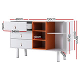 Artiss Buffet Sideboard Cupboard Cabinet Storage Table - Top-Down View