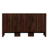 Artiss Buffet Sideboard Cabinet Marble Style Tabletop - 45-Degree Angle