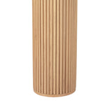 Artiss Console Table Oval 115CM Pine Blake - Rear View