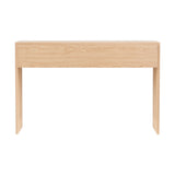 Artiss Console Table Hallway Fluted 120CM Pine - 45-Degree Angle