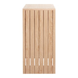 Artiss Console Table Hallway Fluted 120CM Pine - Rear View