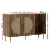 Artiss Buffet Sideboard 2 Doors - ANYA - Top-Down View