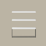 Artiss Floating Wall Shelf Set of 3 White