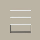 Artiss Floating Wall Shelf Set of 3 White