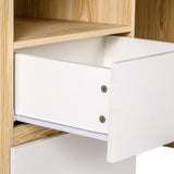 Artiss Computer Desk Office Study Desks Table Bookshelf Drawer - Top-Down View