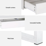 Artiss Computer Desk Office Study Desks Table Drawer Bookshelf - Rear View
