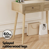 Artiss Dressing Table Set Rattan Frances - Low Angle