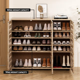 Artiss Shoe Rack Cabinet 30 Pairs Adjustable Shelf - Low Angle