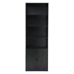 Artiss 6-Tier Bookshelf Display Cabinet Storage Black