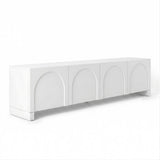 Artiss TV Unit Entertainment Unit Storage Cabinet Adjustable Shelf 180cm White - Extra Image