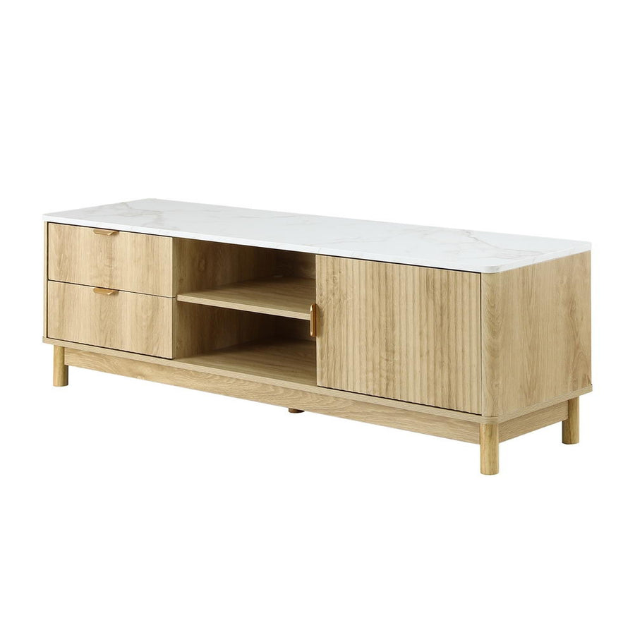Artiss TV Unit Entertainment Unit Storage Drawer Shelf 150cm Pine