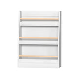 Keezi 3-Tier Kids Bookshelf Organizer - Safe and Stylish Storage for Children's Books and Toys - Side View